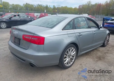 2012 Audi A6 3.0 Premium из США, поврежденный, VIN WAUHGAFC1CN040212